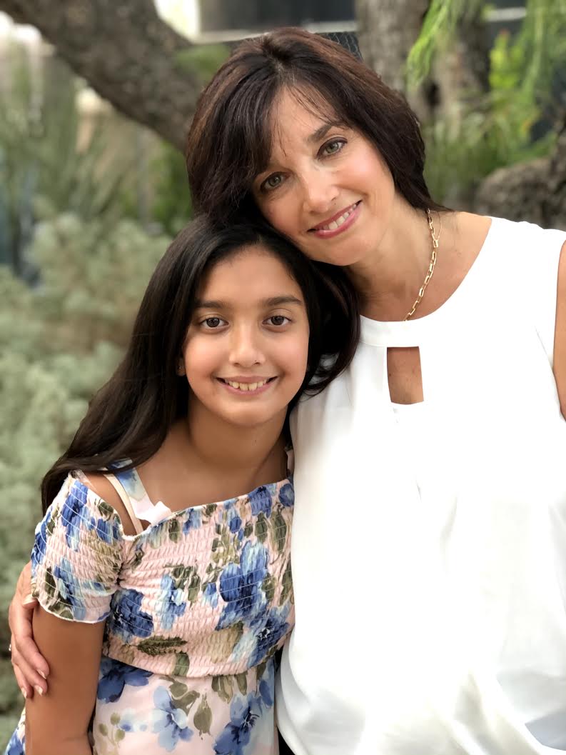 Melinda Sharma and daughter